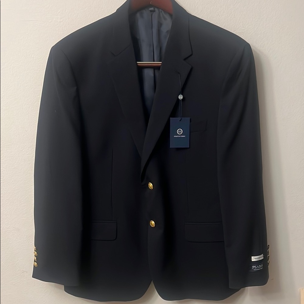 Jos. A. Bank Black and Gold Sport Coat Classic Fit 314